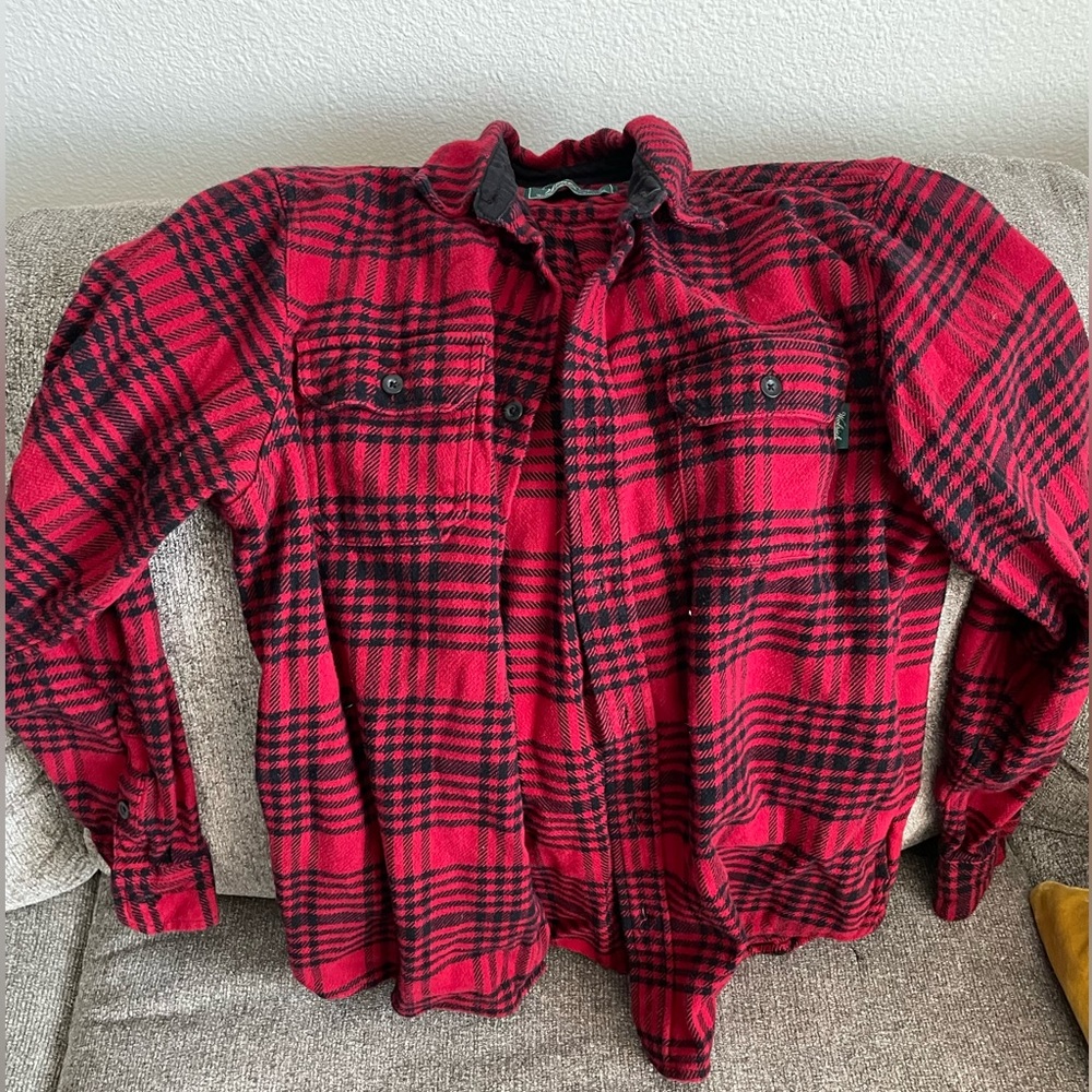 Men’s flannel jacket
